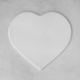Placa Conmemorativa Cerámica con Foto, 32 cm de ancho – Porcelana en Forma de Corazón para Lápidas